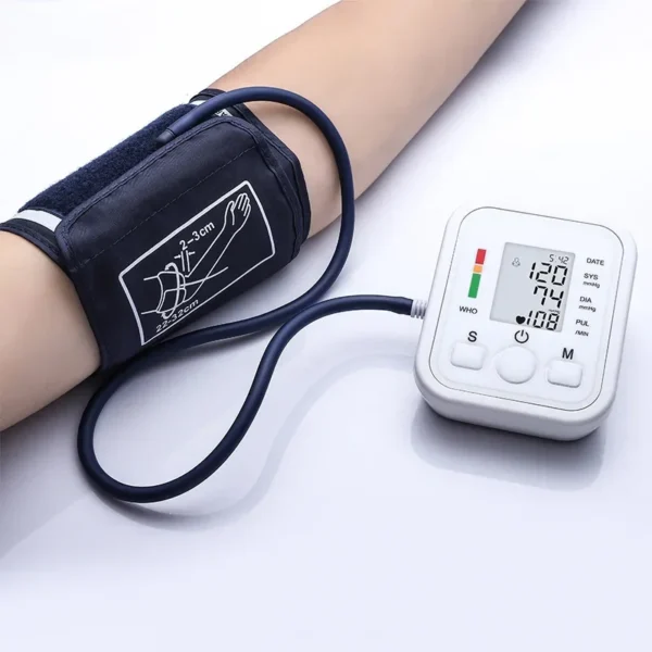 Skaitmeninis Riešo Kraujo Spaudimo Matuoklis | Automatinis Tonometras su Širdies Ritmo Monitoriumi 3 in 1 - Image 19