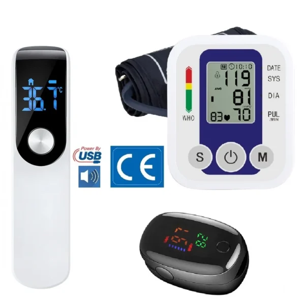 Skaitmeninis Riešo Kraujo Spaudimo Matuoklis | Automatinis Tonometras su Širdies Ritmo Monitoriumi 3 in 1 - Image 11
