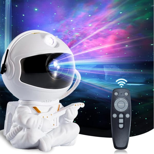Astronauto formos žvaigždžių projektorius 🌌 sukurkite galaktikos stebuklą savo kambaryje