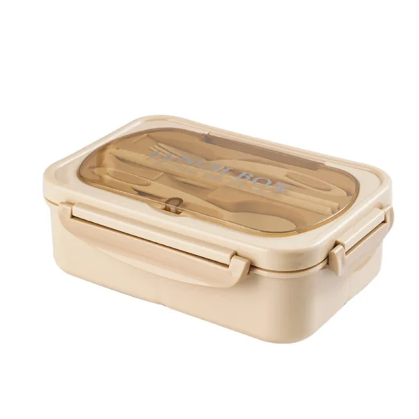 Daugiafunkcė Pietų Dėžutė su Įrankiais | Mikrobanginei Tinkamas Bento Konteineris - Image 6